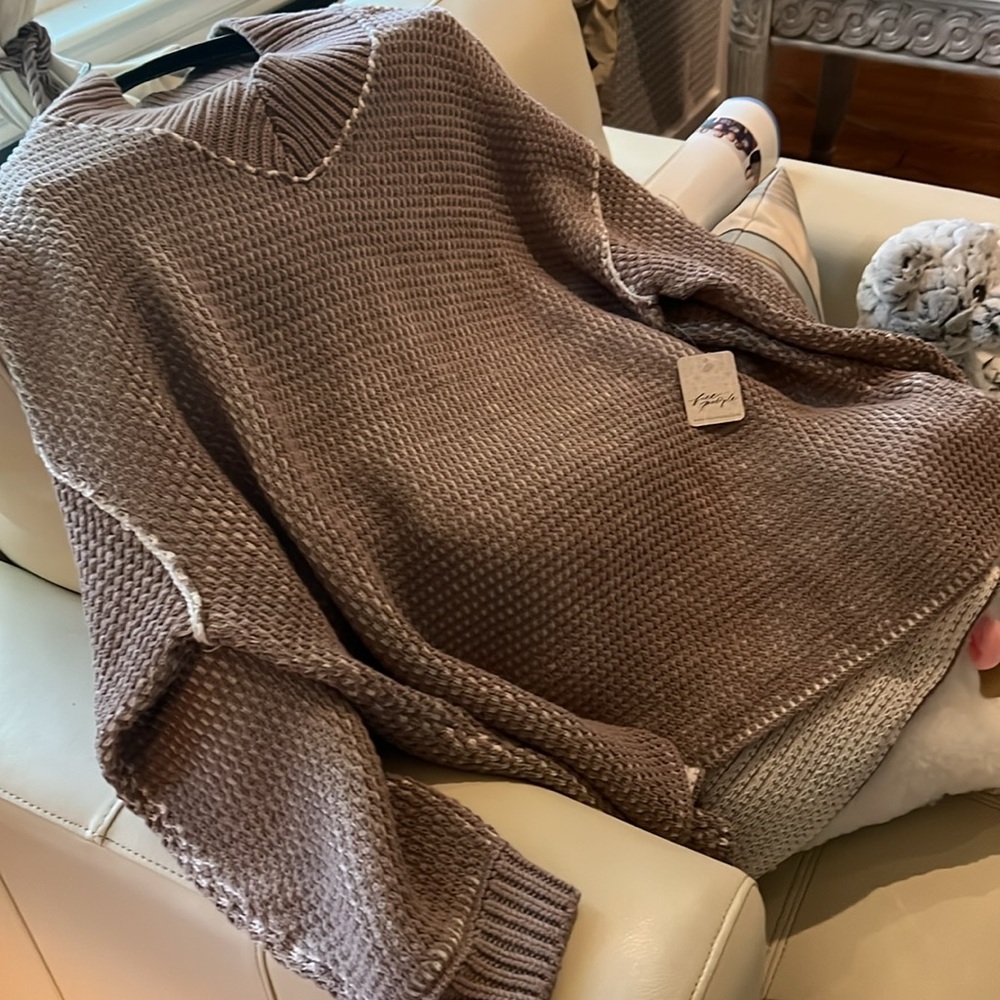 Free People Brown Sweater - Picture 2 of 10